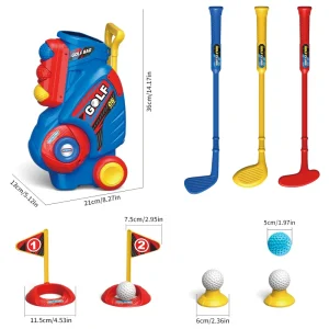 Children's Golf Toy Set Indoor Outdoor