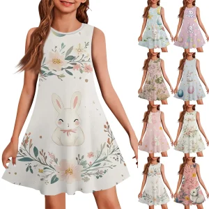 Girls Gift Short Sleeve Dress