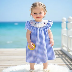 Girls Embroidery Summer Dress Toddler