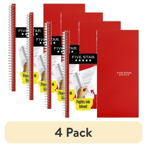 School Spiral Notebooks Ruled 8 x 10 12