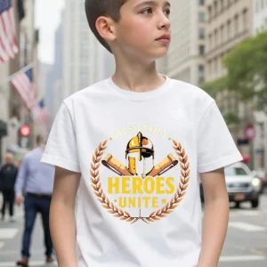 Boys/Girls Heroes Unite Back To School Tees